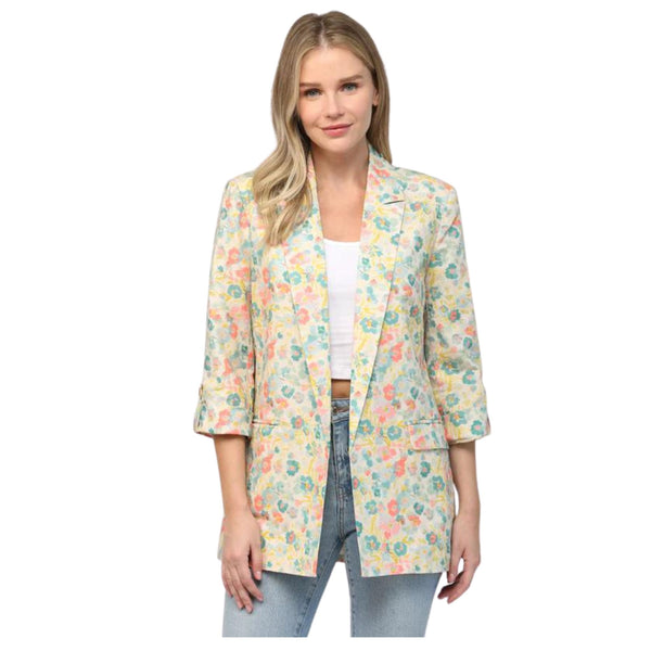 The Perfect Floral Blazer