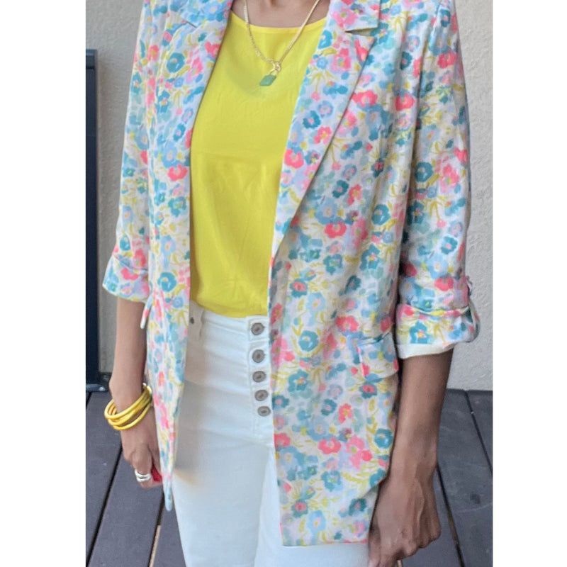 The Perfect Floral Blazer