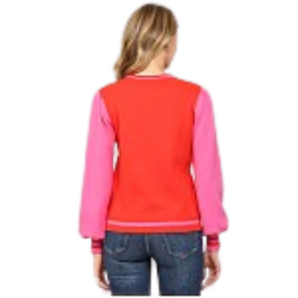Pink and Red Hearts Sweater