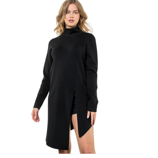 THML Black Turtleneck Tunic