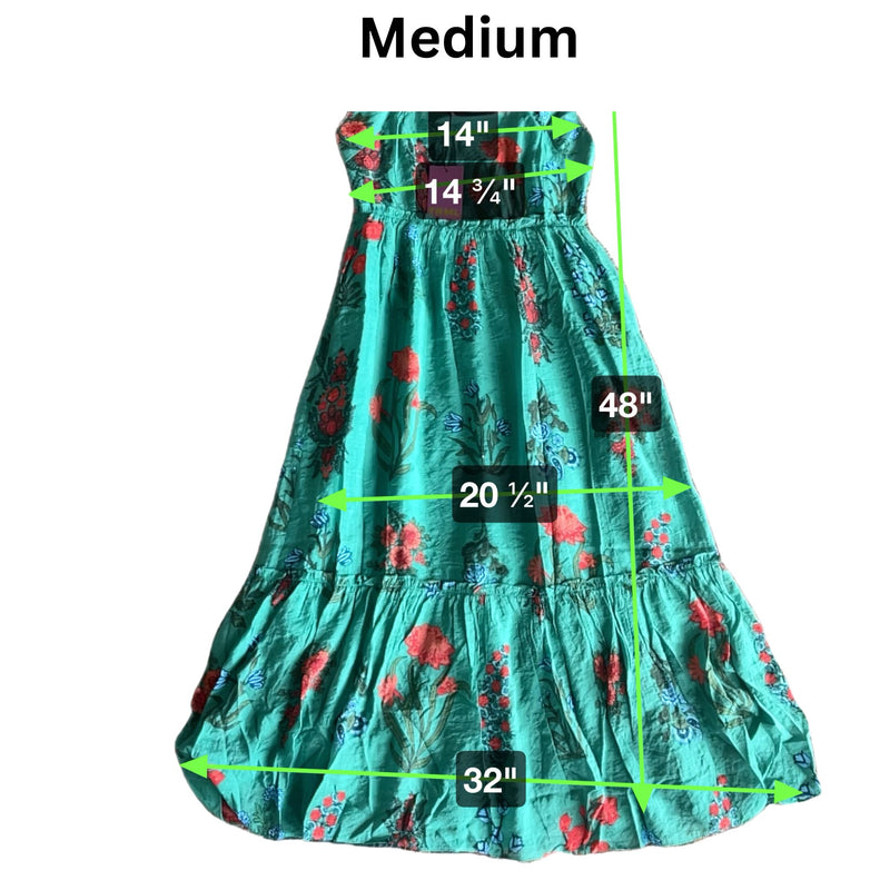 THML Green Tiered Flower Print Dress Von Lucy Mobile Boutique THML Green Tiered Flower Print Dress Von Lucy Mobile Boutique