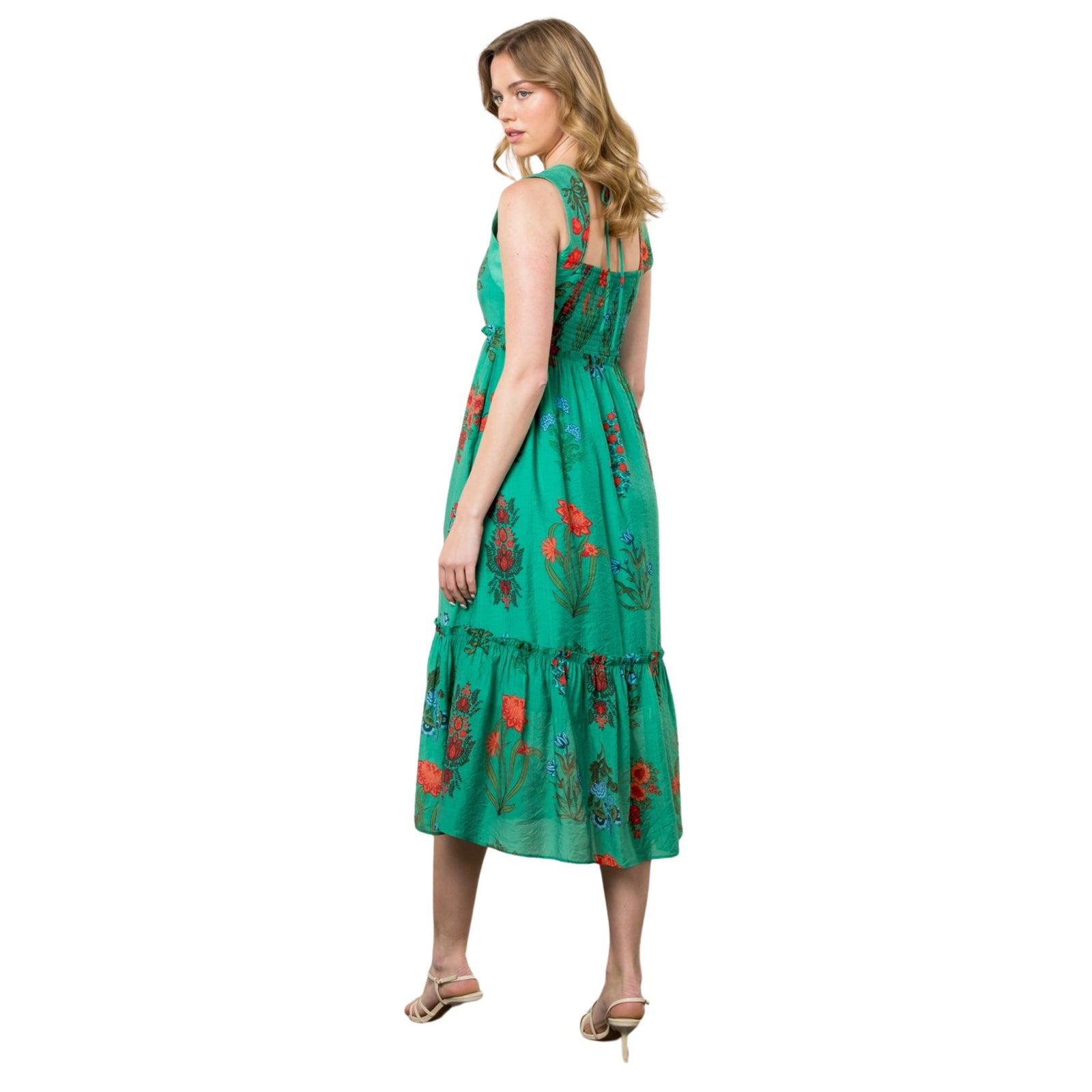 open lace back dress Cressida Tulle Maxi Dress main image 0